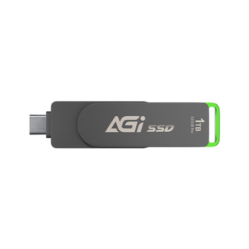 AGI AGI1T0G33ED138P-CB (USB 3.2 Gen 2 外付 SSD 1TB) ｜ パソコン