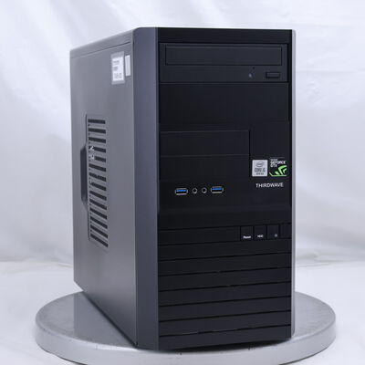 【通販センター】中古  THIRDWAVE Magnate EM041(Intel Core i5 10400/16GB DDR4 (PC4)/SSD500GB/DVDマルチ/NVIDIA GeForce GTX 1660 SUPER 6GB/W11H64 MAR) 203739 