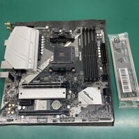 中古  ASRock B550M WiFi (B550 AM4 mATX DDR4) 4780001299 