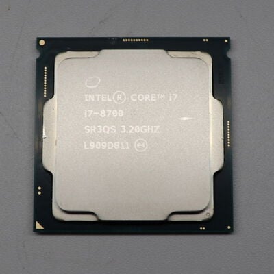 【札幌店】中古  INTEL Core i7 8700 (1151/3.20GHz/12M/C6/T12) 136198 
