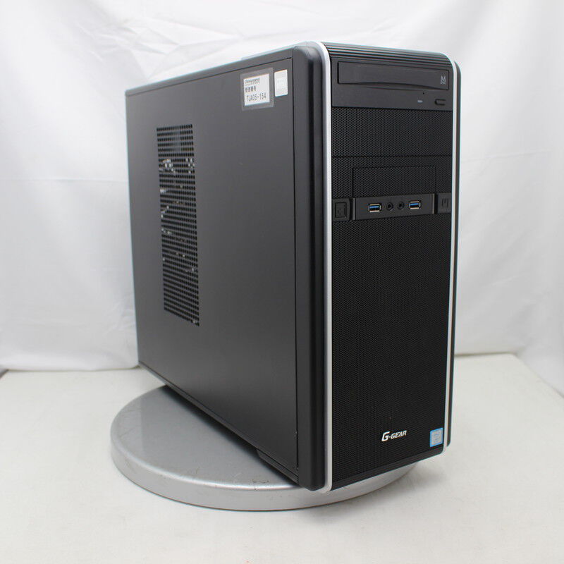 中古 TSUKUMO G-GEAR(Intel Core i7 8700/16GB DDR4 (PC4)/SSD1TB/DVD