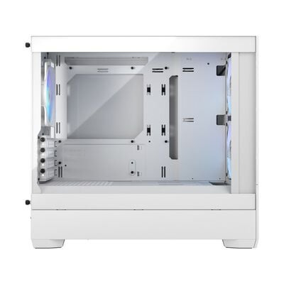 Fractal Design  Pop Mini Air RGB White TG Clear Tint FD-C-POR1M-01 (MicroATX) 