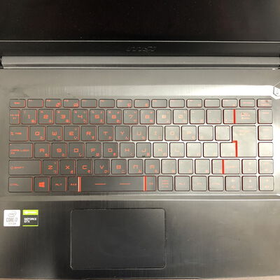 【福山ココローズ店】中古  MSI GF63 Thin 10SCXR(i7-10750H/16GB/SSD256GB/HDD1TB/GTX1650/W11H) 5090000955 