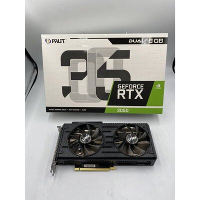 【座間相武台】中古  Palit NE63050019P1-190AD (RTX3050 8GB) 148964 