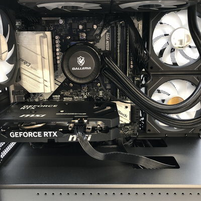 【宇都宮鶴田店】中古  GALLERIA FGR7M-R56-B(Ryzen 7 5700X/32GB/SSD1TB/RTX5060/W11H) 5280001830 