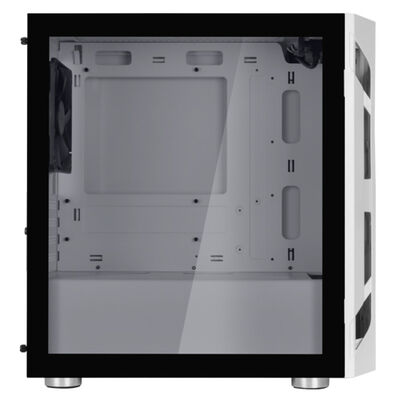 SilverStone  FARA H1M SST-FAH1MW-G (MicroATX ガラスパネル ホワイト) 