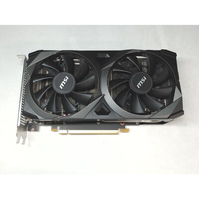 【前橋ｲﾝﾀｰｱｶﾏﾙ店】中古  MSI GeForce RTX 3060 VENTUS 2X 12G OC (RTX3060 12GB) 144777 