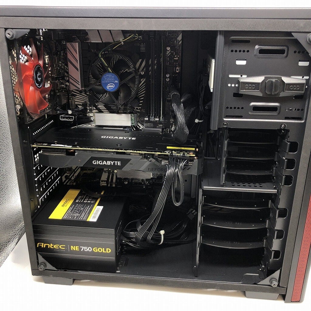 中古 自作PC(i7 8700/8GB/SSD500GB+500GB/RTX2070/W10H) 5280001718