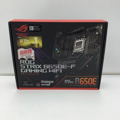 【白山FM松任店】中古  ASUS ROG STRIX B650E-F GAMING WIFI(B650E AM5 ATX DDR5) 167324 