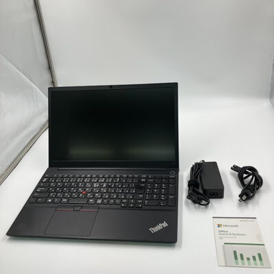 【なんば店】中古  LENOVO E15 Gen2 MSO 指紋認証あり (Intel Core i5 1135G7 2.4GHz/8GB/SSD256GB/-/オンボード/15.6/1920x1080/GbE/Wi-Fi/WEBCAM/W11P/Microsoft Office Home and Business 2024) 188459 