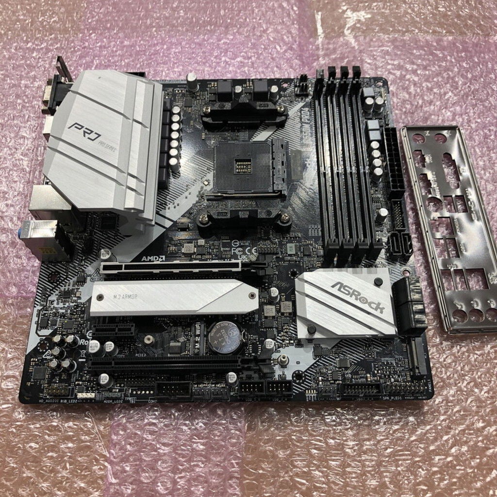 中古 ASRock B550M Pro4 (B550 AM4 mATX DDR4) 142938 （351551