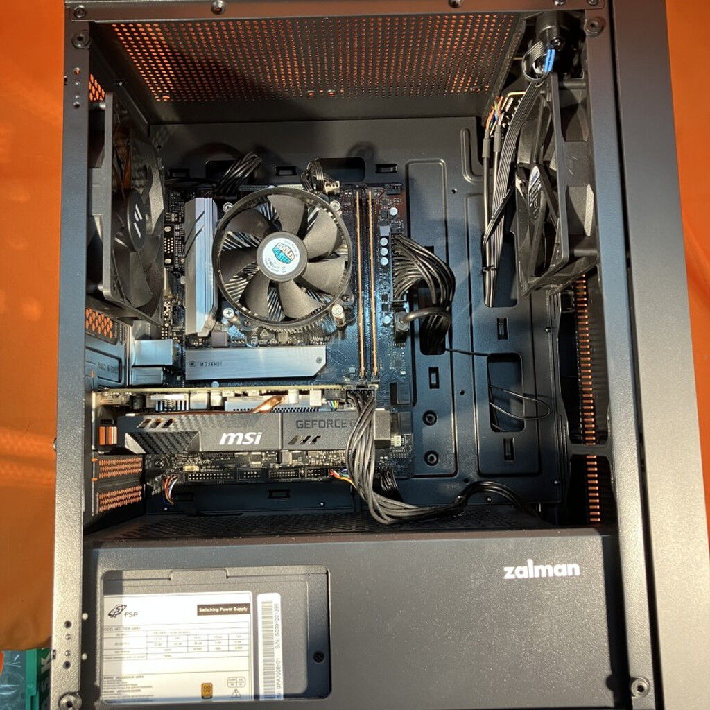 中古 自作PC オリジナルPC (10700/16GB/SSD 1TB/1660 SUPER/OS無