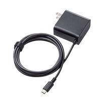 サンワサプライ  ACA-PD110BK (USB PD対応AC充電器 PD65W・Type-Cケーブル一体型) 