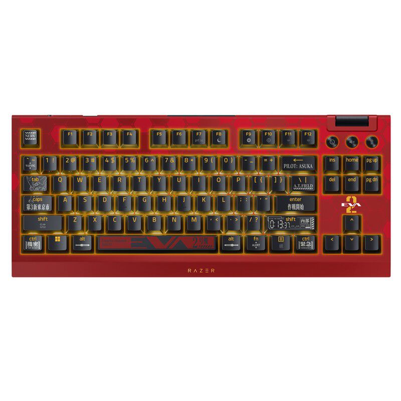 Razer BlackWidow V4 TKL HyperSpeed EVANGELION (EVA-02) Edition