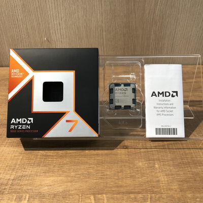 【姫路店】中古  AMD Ryzen 7 9800X3D (AM5/4.7/104M/C8/T16/120W) 172566 