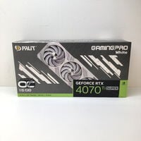 中古  Palit NED47TST19T2-1043W GamingPro White OC (RTX4070Ti SUPER 16GB) 164255 