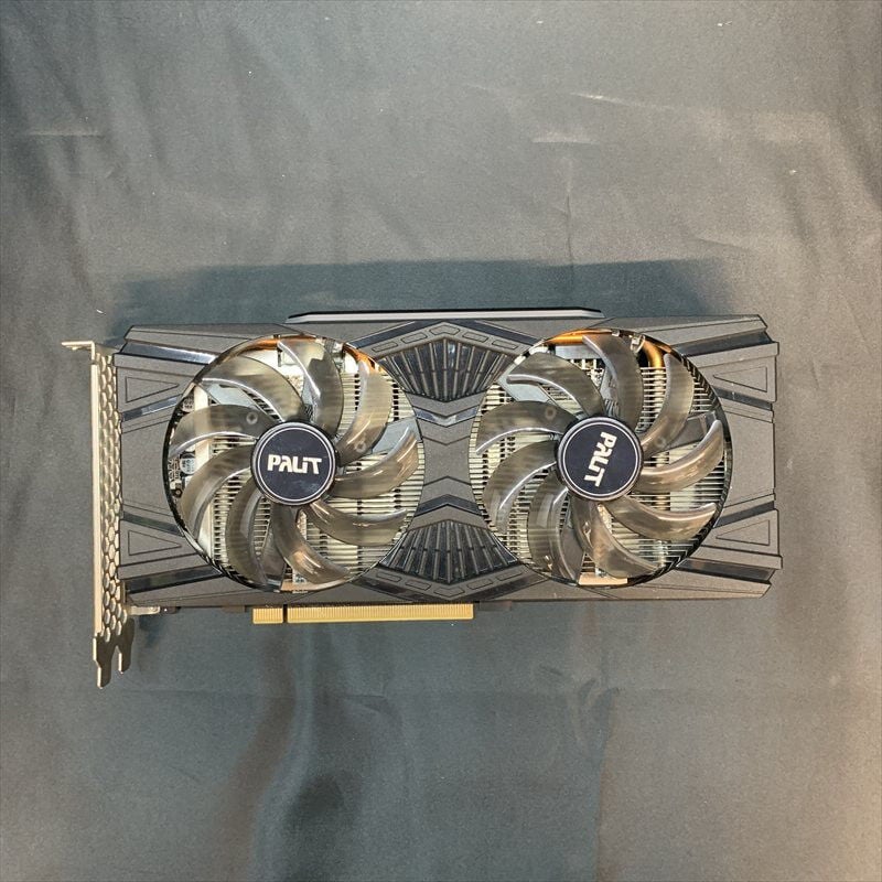 Palit GeForce RTX2060 ジャンク品 中古 Palit NE6206S018P2-1160X(RTX2060 SUPER 8GGD61D1H1P) 140119