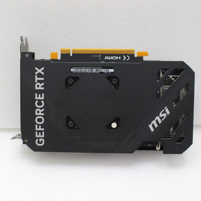 【通販センター】中古  MSI GeForce RTX 4060 VENTUS 2X BLACK 8G (RTX4060 8GB) 190632 