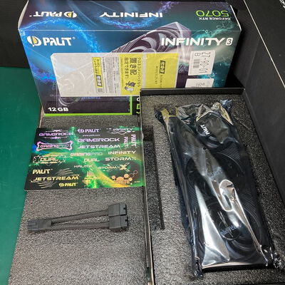 【広島店】中古  Palit NE75070019K9-GB2050S (RTX5070 Infinity 3) 3320004903 
