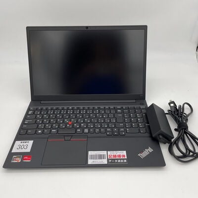 【大分店】中古  Lenovo ThinkPad E15 Gen 2 (AMD Ryzen5 4500U 2.3GHz/16GB/SSD256GB/-/オンボード/15.6/1920x1080/Wi-Fi/WEBCAM/W11P64) 173998 