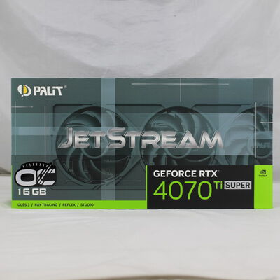 【通販センター】中古  Palit NED47TSS19T2-1043J JetStream OC (RTX4070Ti SUPER 16GB) 164254 