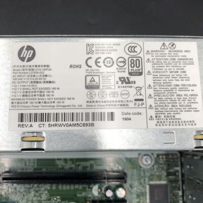 【徳島住吉店】中古  HP　PRODESK(i3 9100/8GB/HDD500GB/W11P) 5230000312 
