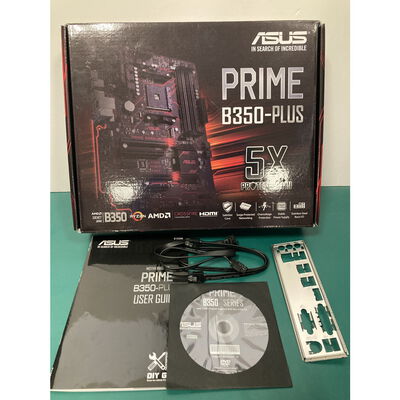 【富山本郷店】中古  ASUS PRIME B350-PLUS (B350 AM4 ATX DDR4) 133616 