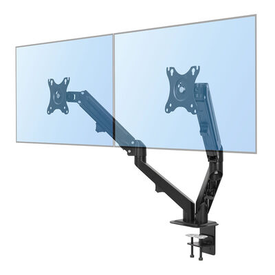 グリーンハウス  液晶ディスプレイアーム2アームガススプリング GH-AMCS02-BK 