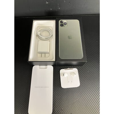 【富士青葉店】中古  【docomo】 Apple iPhone11 Pro Max 6.5インチ 256GB (ミッドナイトグリーン) MWHM2J/A 140696 