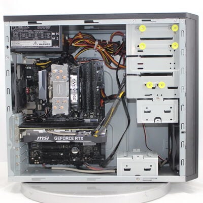 【通販センター】中古  インバースネット FRONTIER(Intel Core i7 9700K/32GB DDR4 (PC4)/SSD2TB/DVDマルチ/NVIDIA GeForce RTX 2060 SUPER 8GB/W11H64 MAR) 199905 