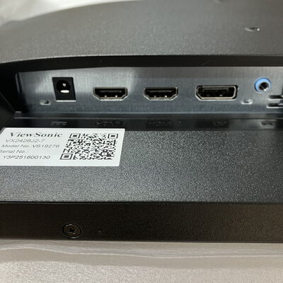 【宮崎恒久店】中古  Viewsonic VX2428J2-7 (23.8"W 2H1DP IPS 240Hz) 5160000541 
