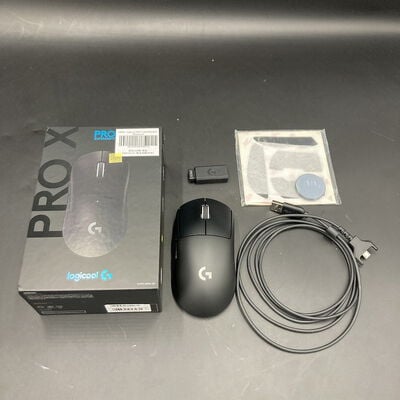 【熊本浜線店】中古  Logicool PRO X SUPERLIGHT Wireless Gaming Mouse G-PPD-003WL-BK 146967 