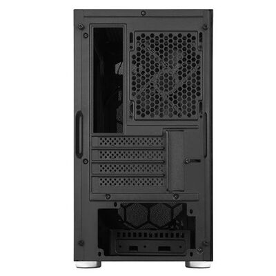 SilverStone  FARA H1M SST-FAH1MB-G (MicroATX ガラスパネル ブラック) 