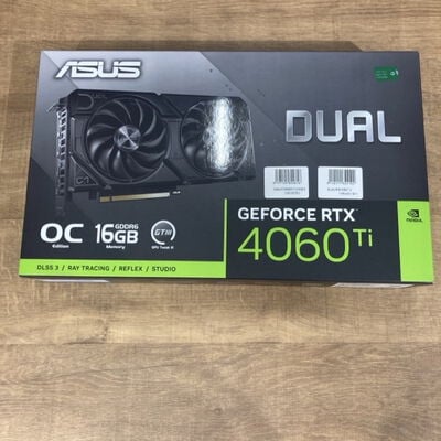 【静岡東瀬名店】中古  ASUS DUAL-RTX4060TI-O16G-EVO (RTX4060Ti 16G) 175535 