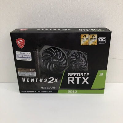 【津ラッツ店】中古  MSI GeForce RTX 3060 VENTUS 2X 8G OC (RTX3060 8G) 175495 