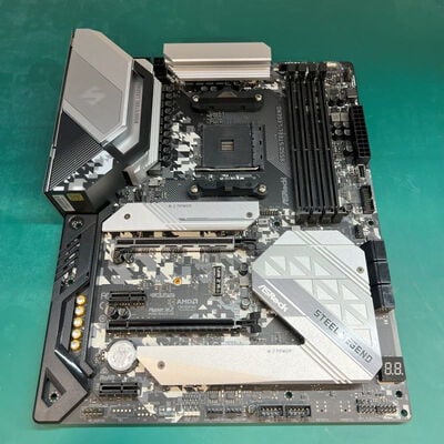 【静岡東瀬名店】中古  ASRock B550 Steel Legend (B550 AM4 ATX DDR4) 142936 