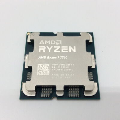 【浜松店】中古  AMD Ryzen 7 7700 (AM5/3.8GHz/40M/C8/T16/65W) 154483 