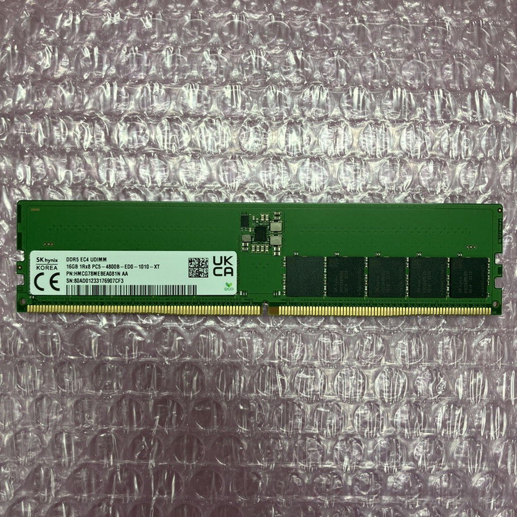中古 PC5-38400 16GB デスクトップ用(DDR5-4800) 149151 （349193