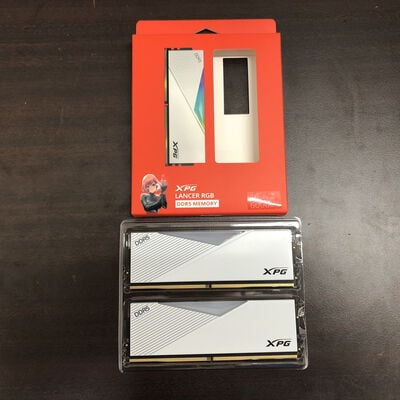 【福山ココローズ店】中古  ADT AX5U6000C3016G-DCLARWH-DP(DDR5-6000 16GBx2) 5090001070 