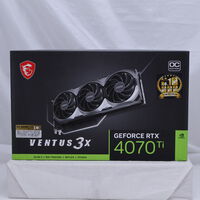 中古  MSI GeForce RTX 4070 Ti VENTUS 3X 12G OC (RTX4070Ti 12GB) 154205 
