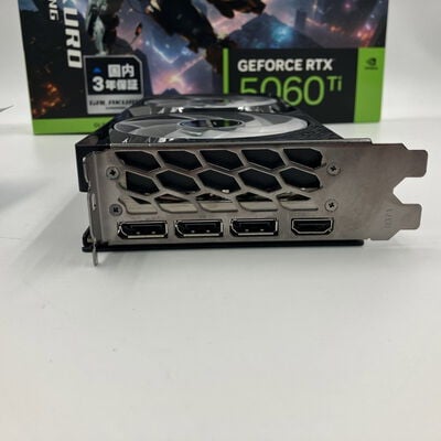 【なんば店】中古  玄人志向 GG-RTX5060Ti-E8GB/OC/DF (RTX5060Ti 8G) 178255 