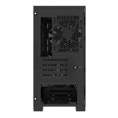 MONTECH  AIR 100 ARGB Black (MicroATX ガラス ブラック) 
