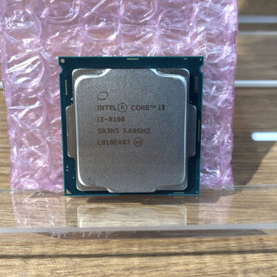 【姫路店】中古  INTEL Core i3 8100 (1151/3.60GHz/6M/C4/T4) 136202 