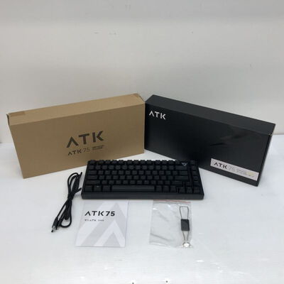 【徳島住吉店】中古  ATK ATK75-BL (有線 ｹﾞｰﾐﾝｸﾞｷｰﾎﾞｰﾄﾞ) 5230000787 