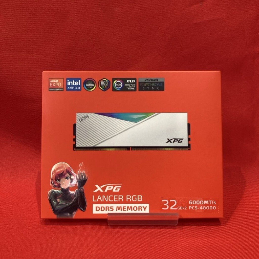 中古 32GB 2枚組(合計64GB) PC5-48000/DDR5-6000 デスクトップ用