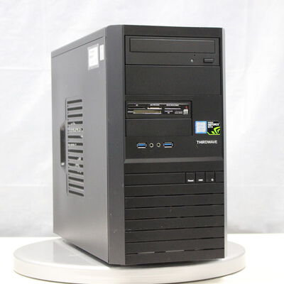中古  THIRDWAVE Magnate EM041(Intel Core i5 9400F/16GB/SSD256GB/DVDマルチ/NVIDIA GeForce GTX 1650 4GB/W11H64 MAR) 178551 
