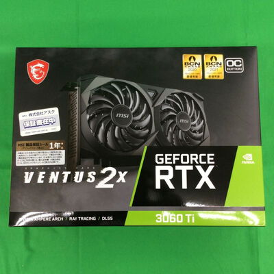 【川崎店】中古  MSI GeForce RTX 3060 Ti VENTUS 2X OCV1 (RTX3060Ti 8GB) 175518 