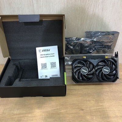 【姫路店】中古  MSI GeForce RTX 4060 VENTUS 2X BLACK 8G OC (RTX4060 8GB) 158792 