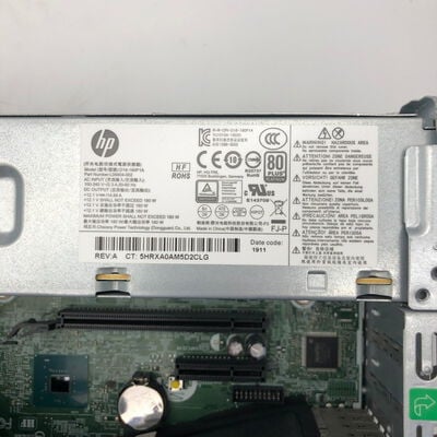 【大分店】中古  HP Pro Desk 600 G5 SFF(i3 9100/4GB/SSD500GB/W11P) 4860001273 