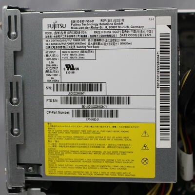 【通販センター】中古  Fujitsu ESPRIMO D588/VX(Intel Core i5 8500/16GB/SSD500GB/DVDマルチ/オンボード/W11H64 MAR) 180701 